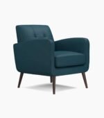 Sillón individual de tela